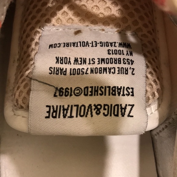 Zadig & Voltaire super platform “dad” sneakers 38 - Picture 7 of 15